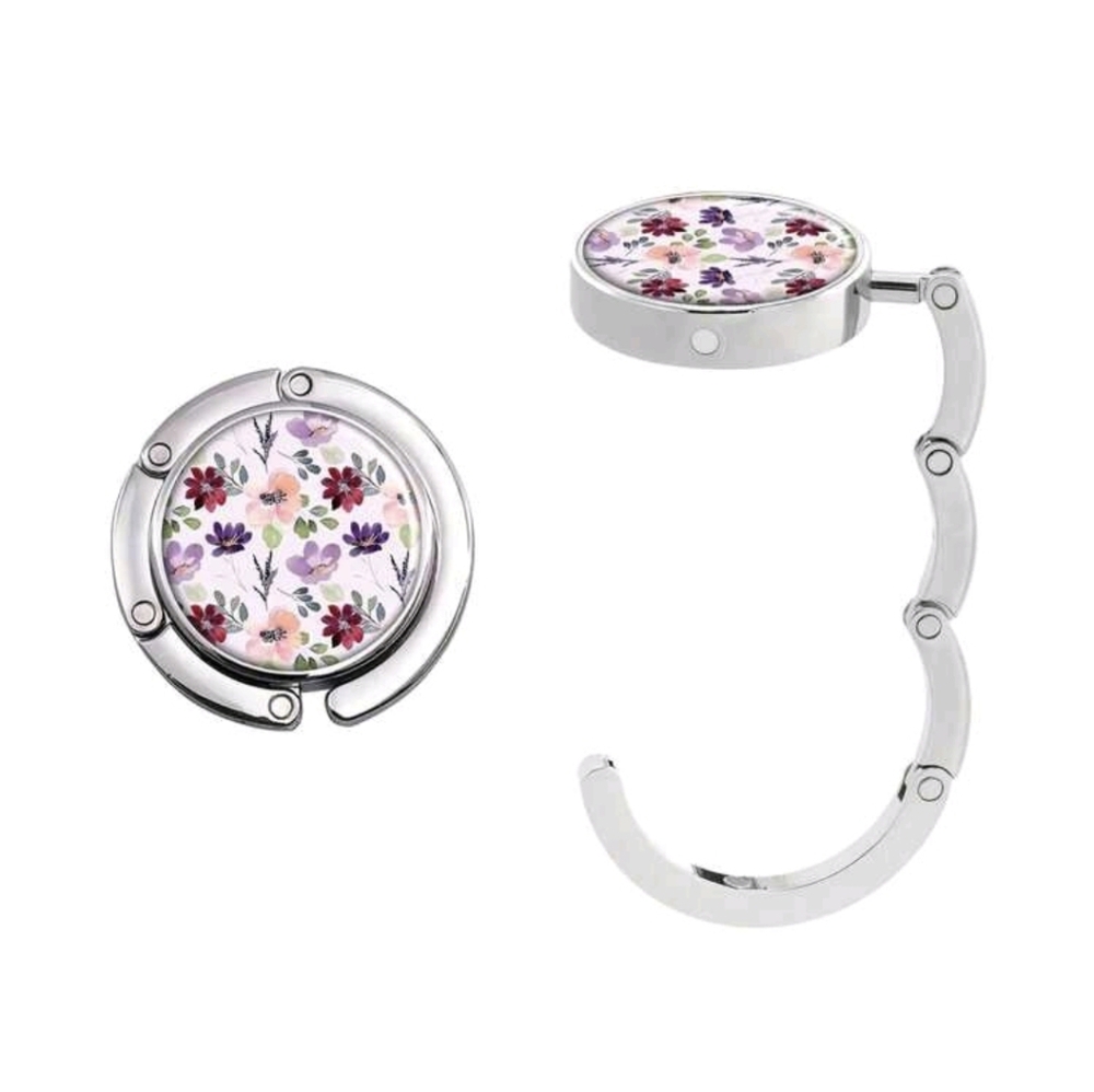 Floral Purse Hook Hanger